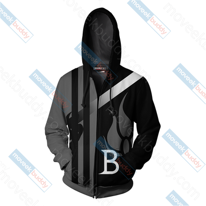 RWBY Blake Belladonna Zip Up Hoodie   