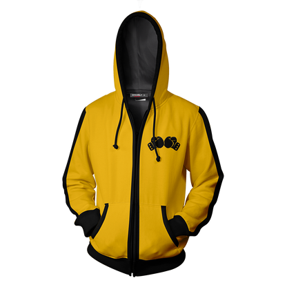 Rocky Balboa Italian Stallion Logo Zip Up Hoodie   