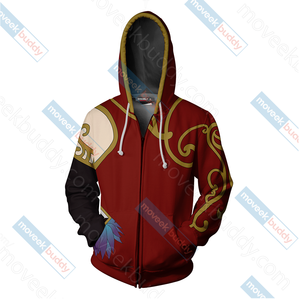 RWBY Cinder Fall Cosplay Zip Up Hoodie   