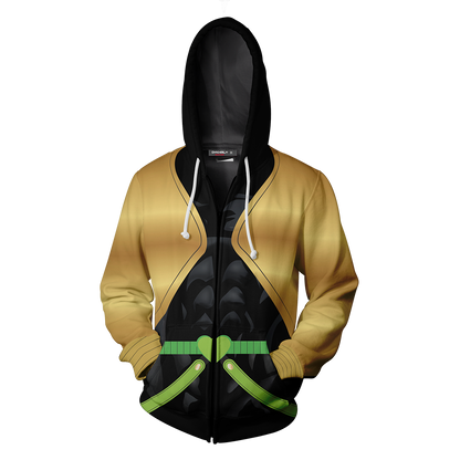 Jojo's Bizarre Adventure: Stardust Crusaders Dio Brando Cosplay Zip Up Hoodie Jacket   