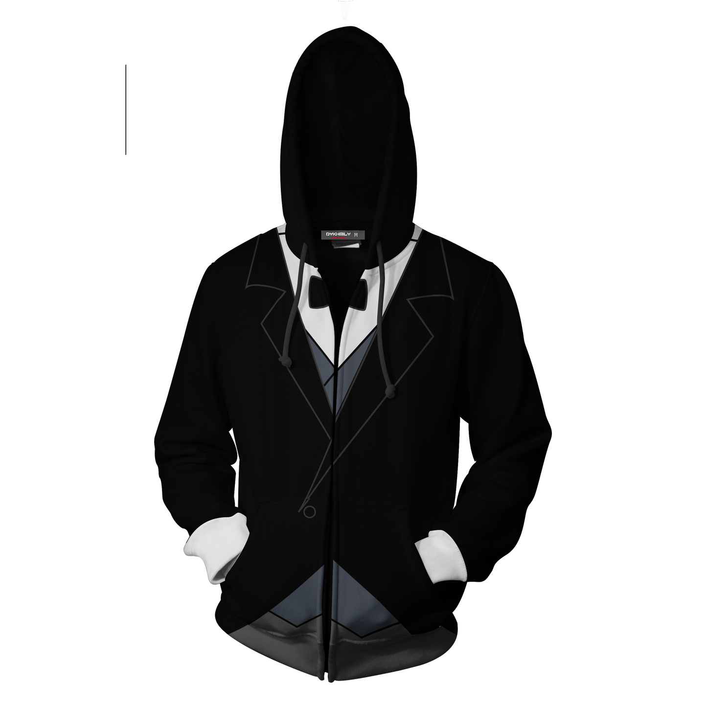 Batman Alfred Pennyworth Cosplay Zip Up Hoodie Jacket   