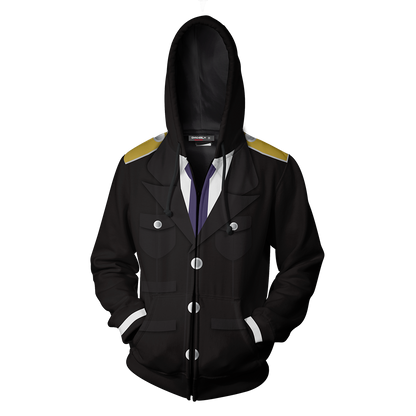 Noragami Kazuma Cosplay Zip Up Hoodie Jacket   