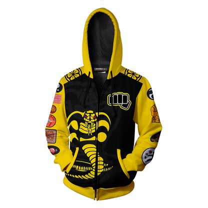 The Karate Kid Cobra Kai 3D Hoodie   
