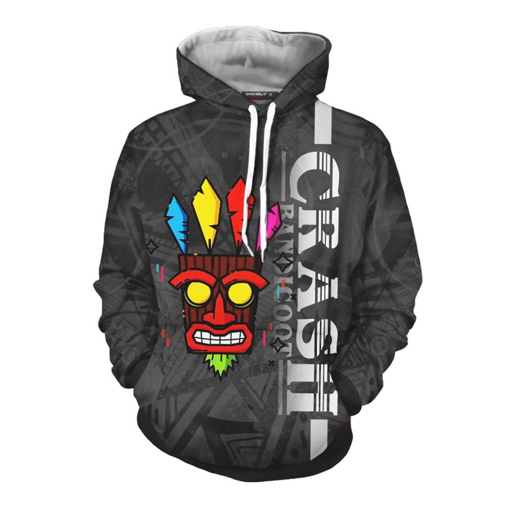 Crash Bandicoot - Aku Aku Unisex 3D T-shirt   
