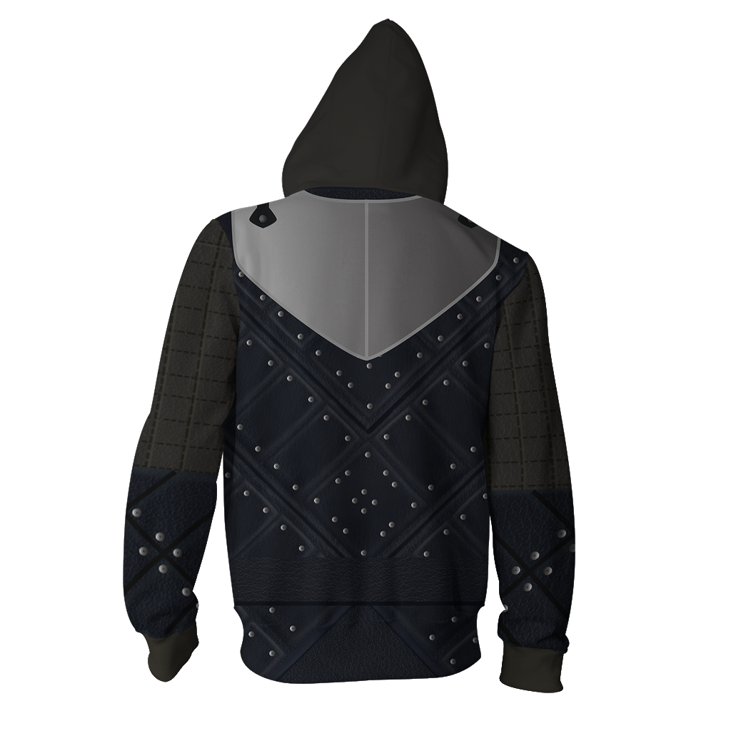 Game Of Thrones Jon Snow (Season 7) Cosplay Zip Up Hoodie Jacket   