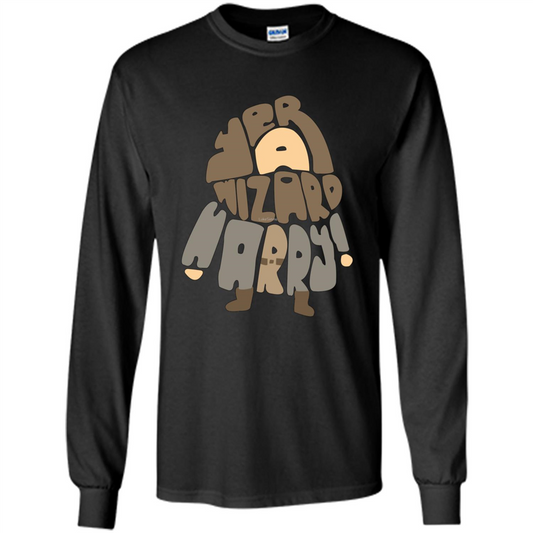 Movies T-shirt Yer A Wizard Harry Black S 
