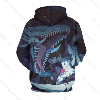 Yu-Gi-Oh! Seto Kaiba And Blue-eyes White Dragon T-shirt   
