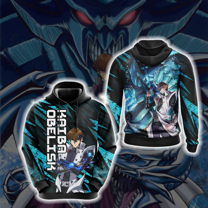 Yu-Gi-Oh! Kaiba Obelisk Unisex 3D T-shirt Hoodie S 