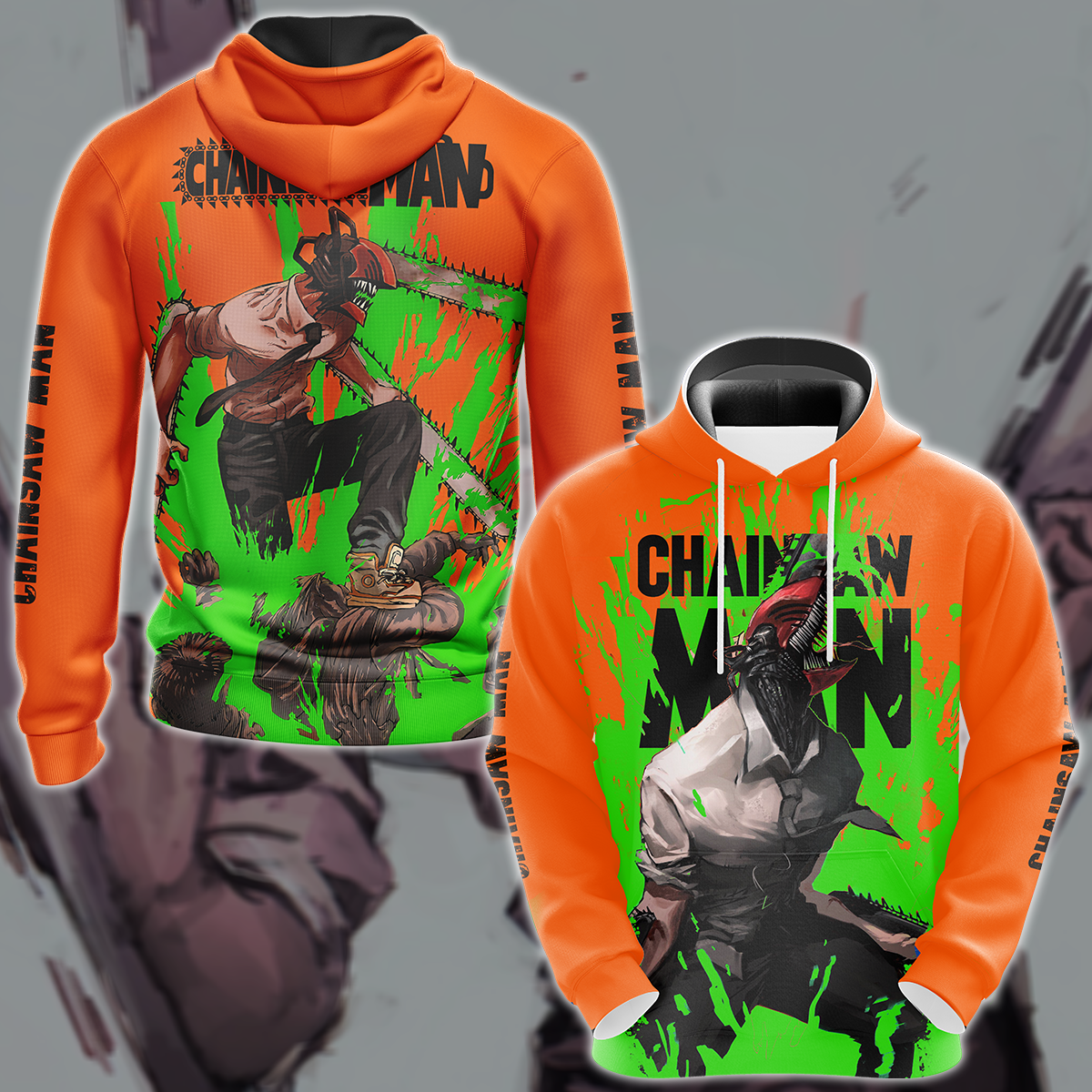 Chainsaw Man Anime Manga 3D All Over Print T-shirt Tank Top Zip Hoodie Pullover Hoodie Hawaiian Shirt Beach Shorts Jogger Hoodie S 