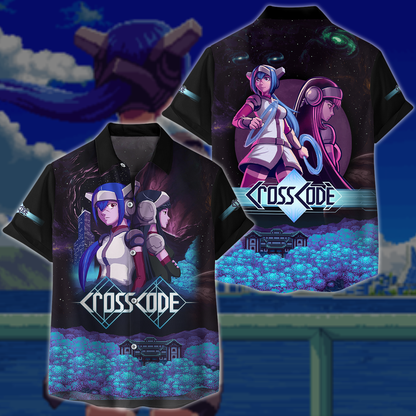 CrossCode Video Game 3D All Over Printed T-shirt Tank Top Zip Hoodie Pullover Hoodie Hawaiian Shirt Beach Shorts Jogger Hawaiian Shirt S 