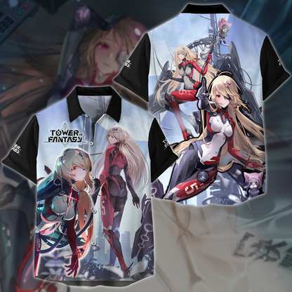Tower Of Fantasy Video Game 3D All Over Printed T-shirt Tank Top Zip Hoodie Pullover Hoodie Hawaiian Shirt Beach Shorts Jogger Hawaiian Shirt S 