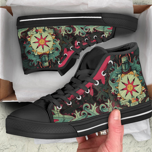 Dark Souls Praise The Sun High Top Shoes SIZE 29