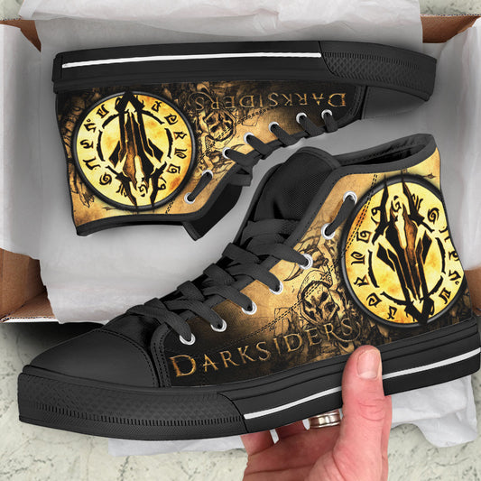 Darksiders Logo High Top Shoes Men SIZE 36 