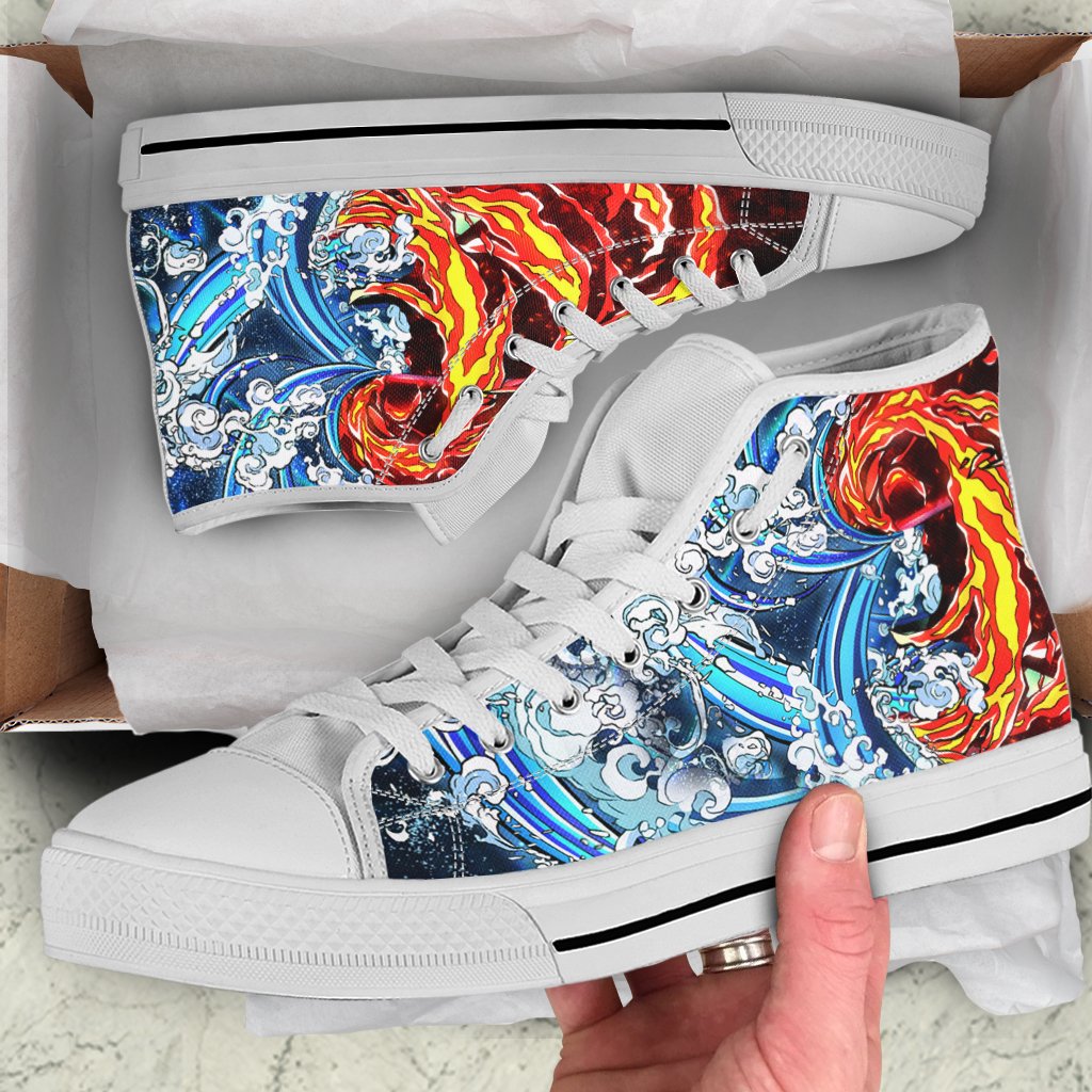 Breathing Technique High Top Shoes   