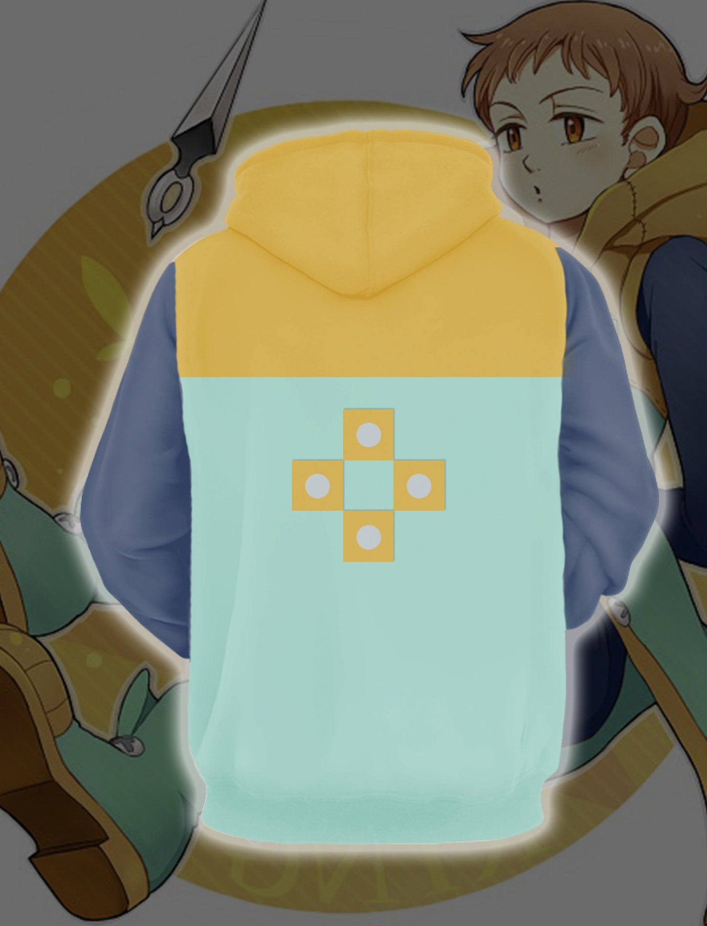King Cosplay Nanatsu No Taizai (The Seven Deadly Sins) 3D Hoodie   