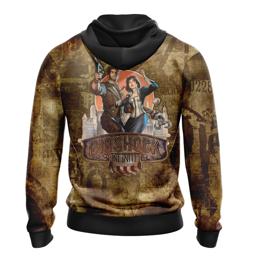 BioShock Infinite New Unisex 3D T-shirt   