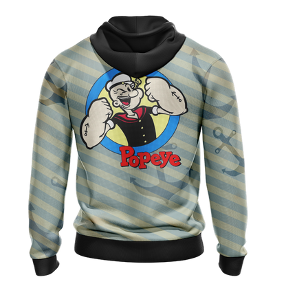 Popeye Characters New Unisex 3D T-shirt   
