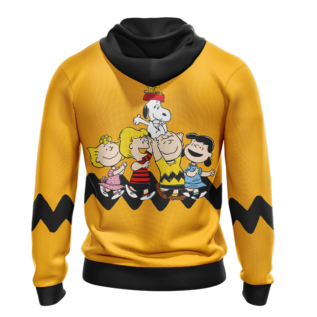 Peanuts Character  Unisex 3D T-shirt   