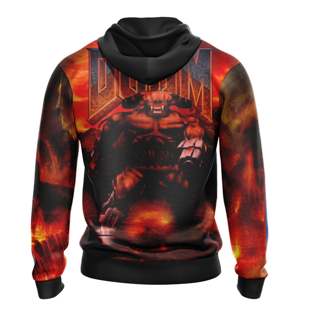 Doom Video Game T-shirt Hoodie   