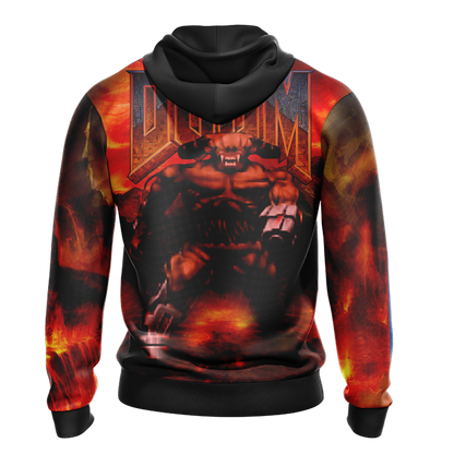 Doom Video Game T-shirt Hoodie   
