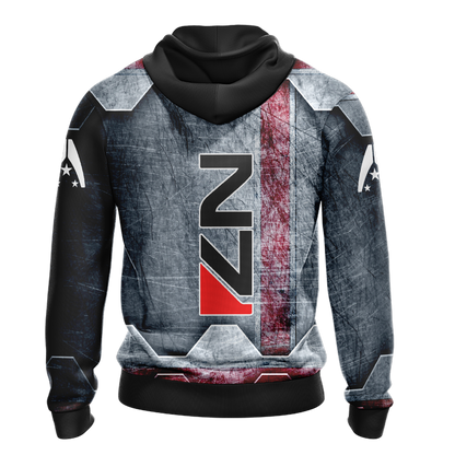Mass Effect - N7 New Look Unisex 3D T-shirt   