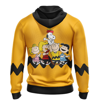 Peanuts Character  Unisex 3D T-shirt   