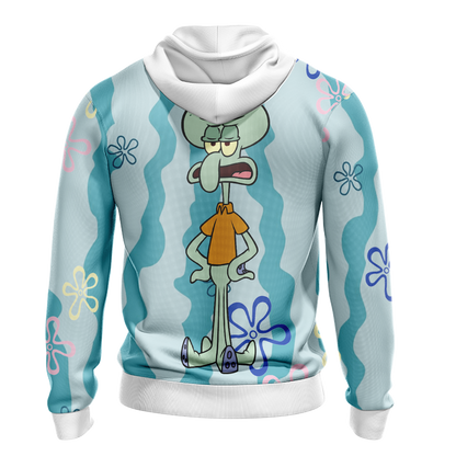 SpongeBob SquarePants - Squidward Unisex 3D T-shirt   