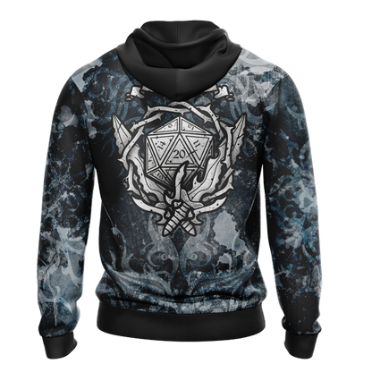 Dungeons And Dragons - Warrior Crest Unisex 3D T-shirt   