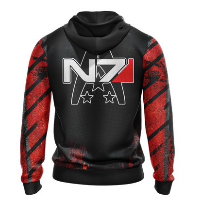 Mass Effect - N7 New Version Unisex 3D T-shirt   