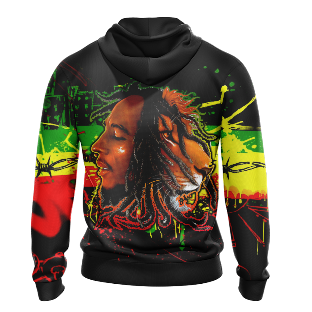 Bob Marley x Lion Unisex 3D T-shirt   