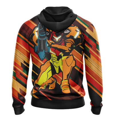 Metroid 2 - Samus Unisex 3D T-shirt   