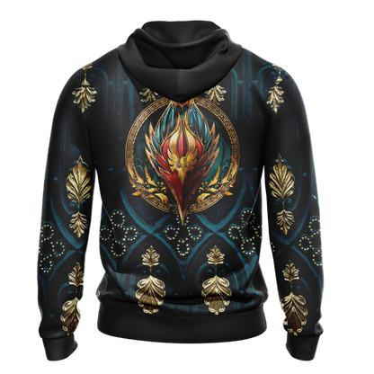 World Of Warcraft - Blood Elf Alliance Races Crest Unisex 3D T-shirt   