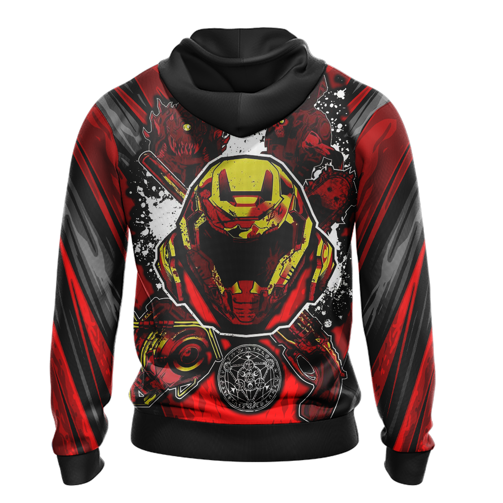 Doom - Slayers New Look Unisex 3D T-shirt   