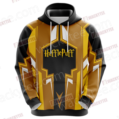 Harry Potter Hogwarts Castle - Hufflepuff House Wacky Style New Collection Unisex 3D T-shirt Hoodie S 