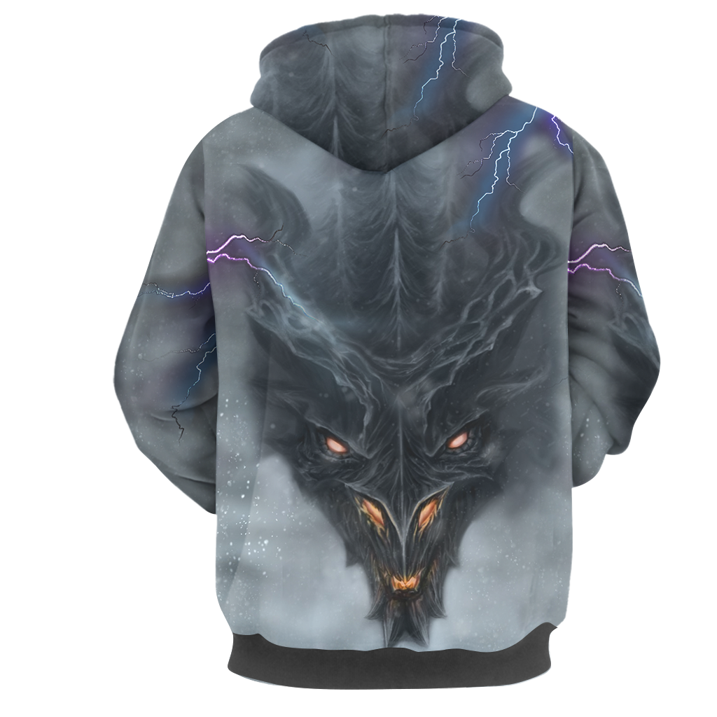 The Elder Scrolls V: Skyrim - Dragon Alduin Unisex 3D T-shirt   