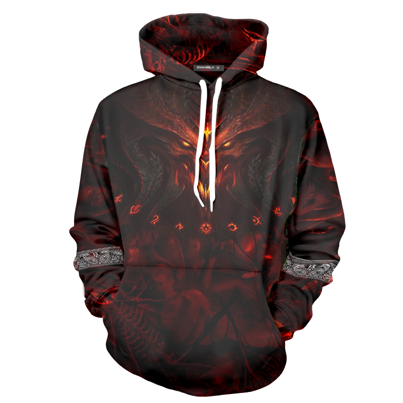 Diablo III Cosplay 3D Hoodie   