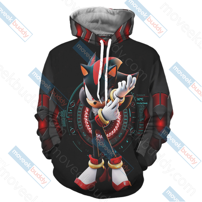 Dr.Eggman Sonic Unisex 3D T-shirt   