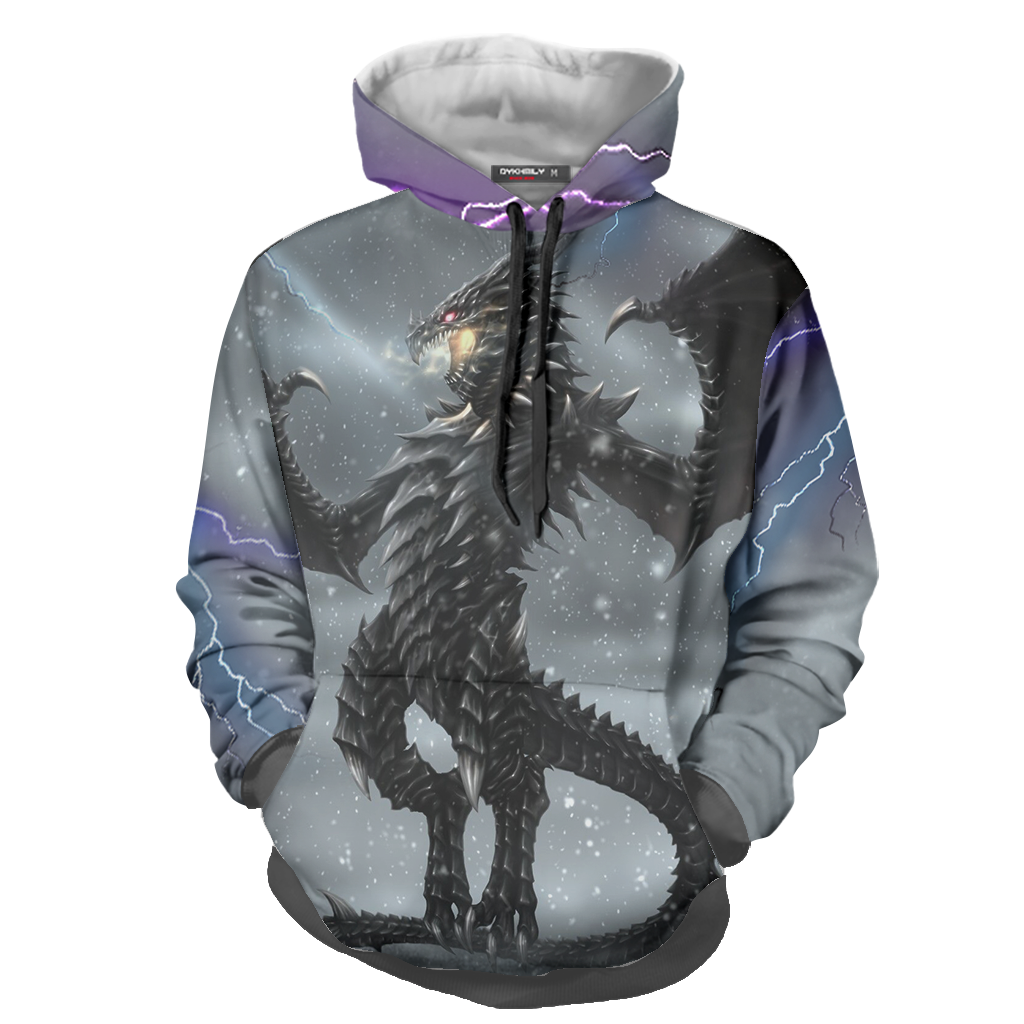 The Elder Scrolls V: Skyrim - Dragon Alduin Unisex 3D T-shirt   