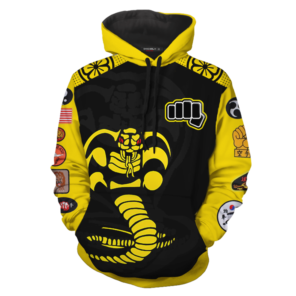 The Karate Kid Cobra Kai 3D Hoodie   