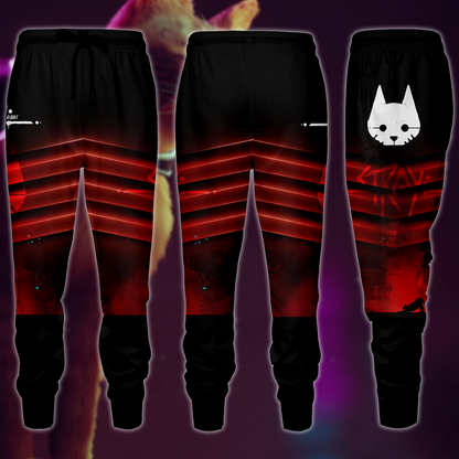 Stray Video Game 3D All Over Print T-shirt Tank Top Zip Hoodie Pullover Hoodie Hawaiian Shirt Beach Shorts Jogger Joggers S 