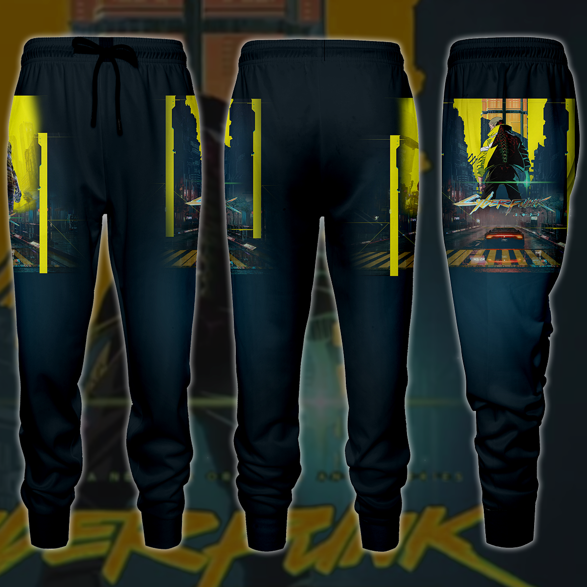 Cyberpunk 2077 Video Game 3D All Over Print T-shirt Tank Top Zip Hoodie Pullover Hoodie Hawaiian Shirt Beach Shorts Jogger Joggers S 