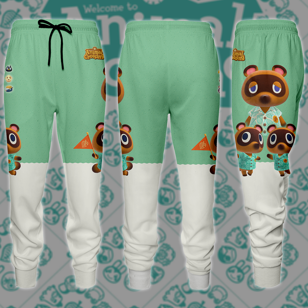 Animal Crossing Video Game 3D All Over Printed T-shirt Tank Top Zip Hoodie Pullover Hoodie Hawaiian Shirt Beach Shorts Jogger Joggers S