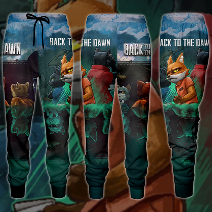 Back to the Dawn Video Game 3D All Over Printed T-shirt Tank Top Zip Hoodie Pullover Hoodie Hawaiian Shirt Beach Shorts Jogger Joggers S 