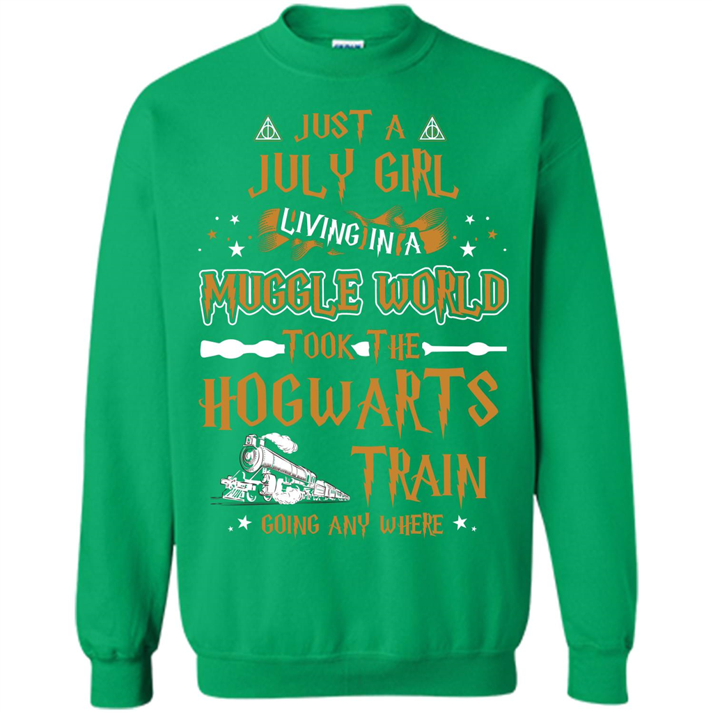 Harry Potter T-shirt Just A July Girl Living In A Muggle World   