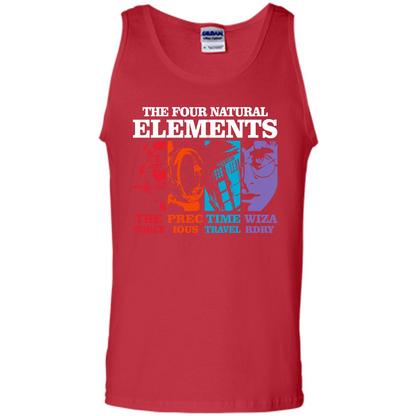 Movie T-shirt The Four Natural Elements T-shirt Red S 