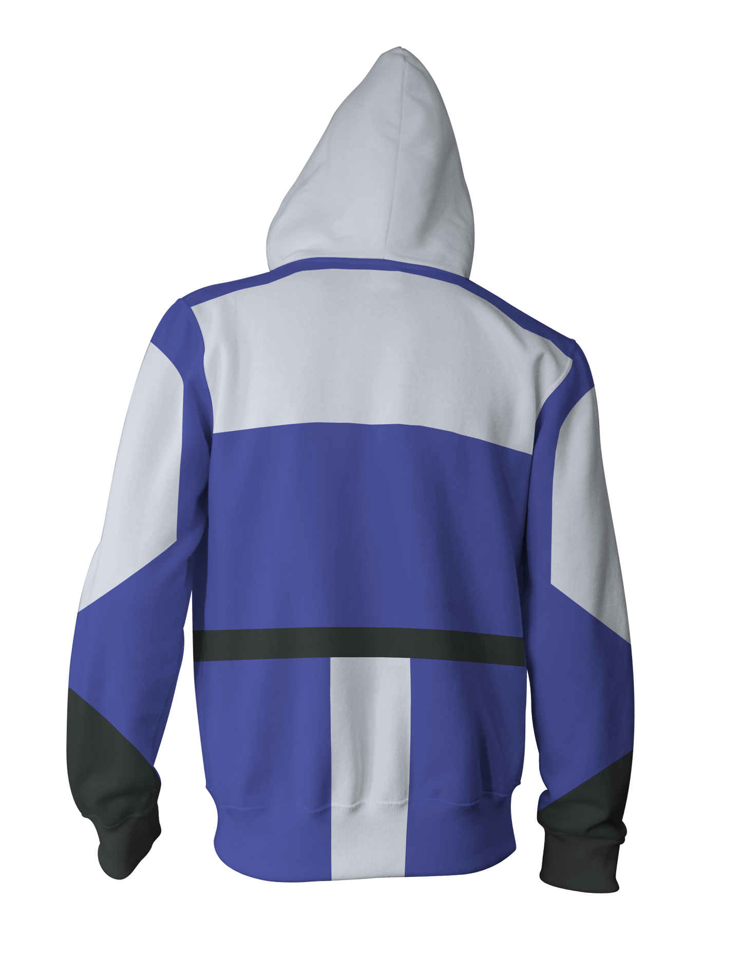 Mobile Suit Gundam Kira Yamato Cosplay Zip Up Hoodie Jacket   