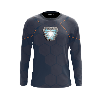 Tony Stark Iron Man Cosplay 3D Long Sleeve Shirt   