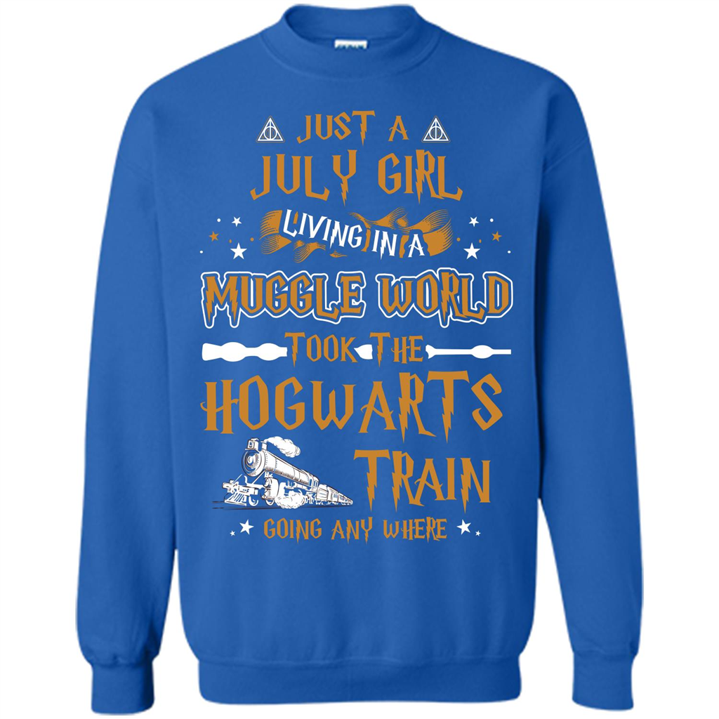 Harry Potter T-shirt Just A July Girl Living In A Muggle World   