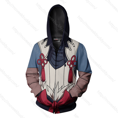 Fire Emblem Takumi Cosplay Zip Up Hoodie Jacket   