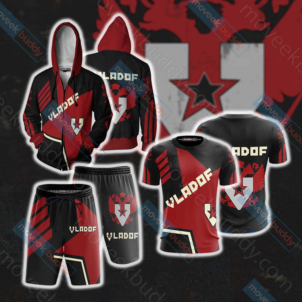 Borderlands Vladof 3D Beach Shorts   